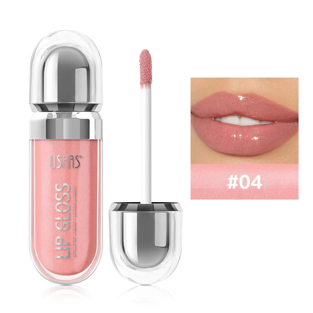 12 Colors Glitter Lips Gloss Long Lasting Diamond Pearlescent Metallic Liquid Lipstick Moisturizing Lip Glaze Cosmetics makeup