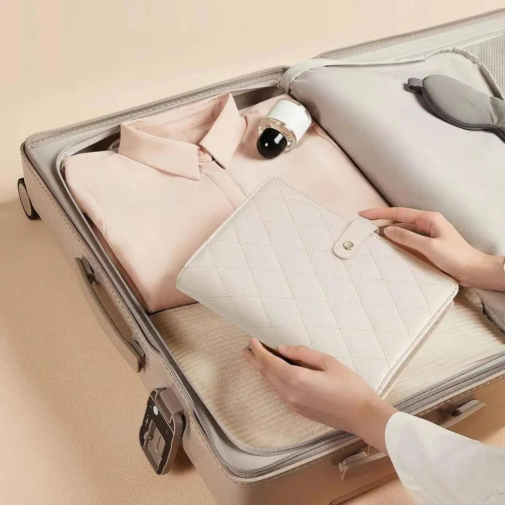 Portable PU Leather Jewelry Storage Book Jewellery Binder, Jewelry Organizer Roll, Small Anti Oxidation Jewelry Storage Bag