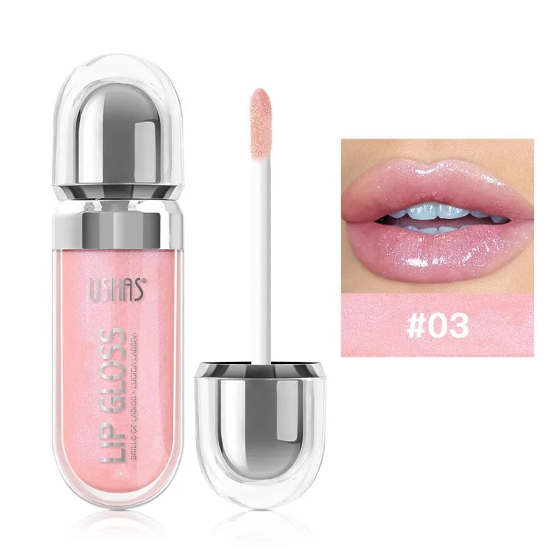 12 Colors Glitter Lips Gloss Long Lasting Diamond Pearlescent Metallic Liquid Lipstick Moisturizing Lip Glaze Cosmetics makeup