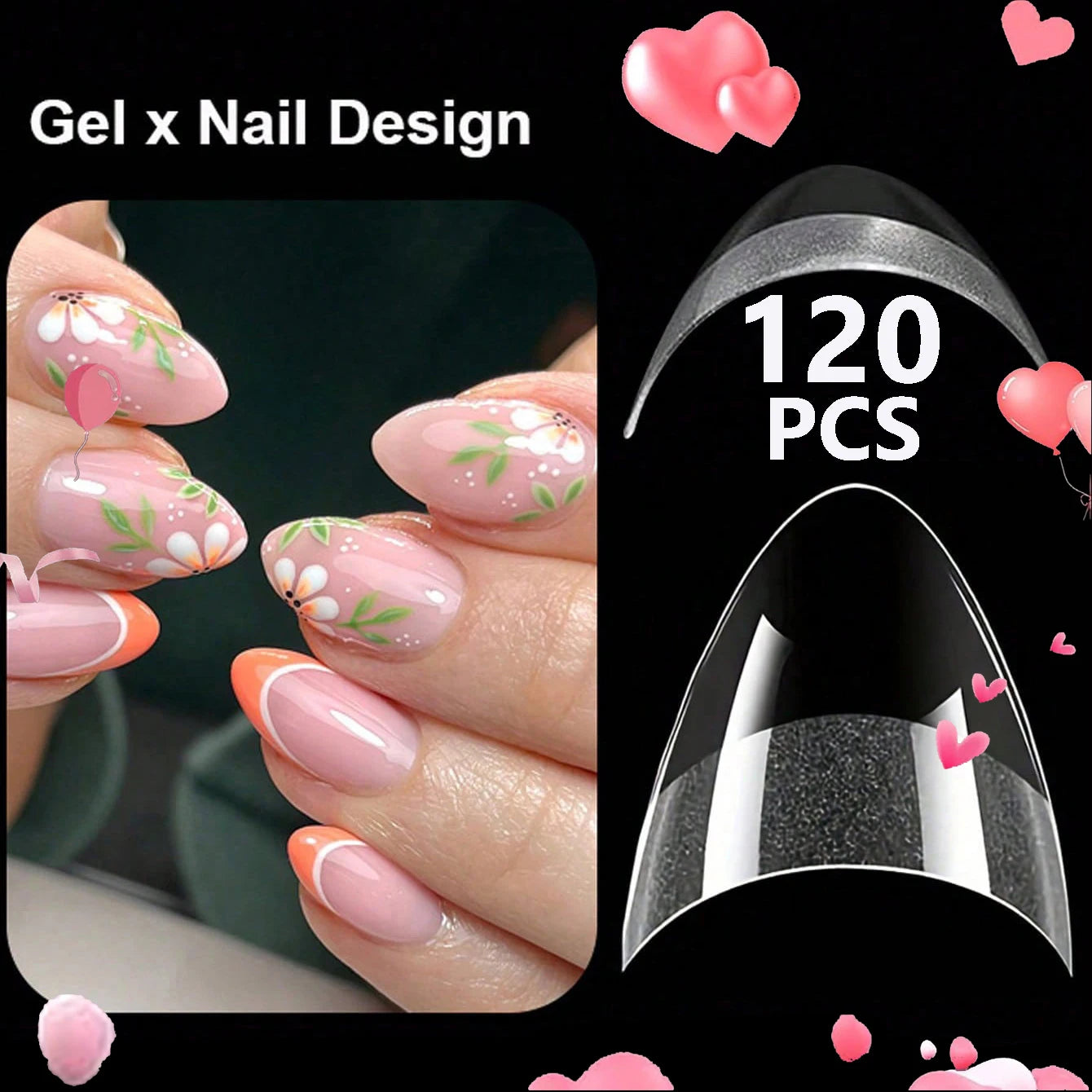 120PCS-Short almond semi-frosted fake nails - perfect for nail design and salon extensions  perfect for dating and everyday wear