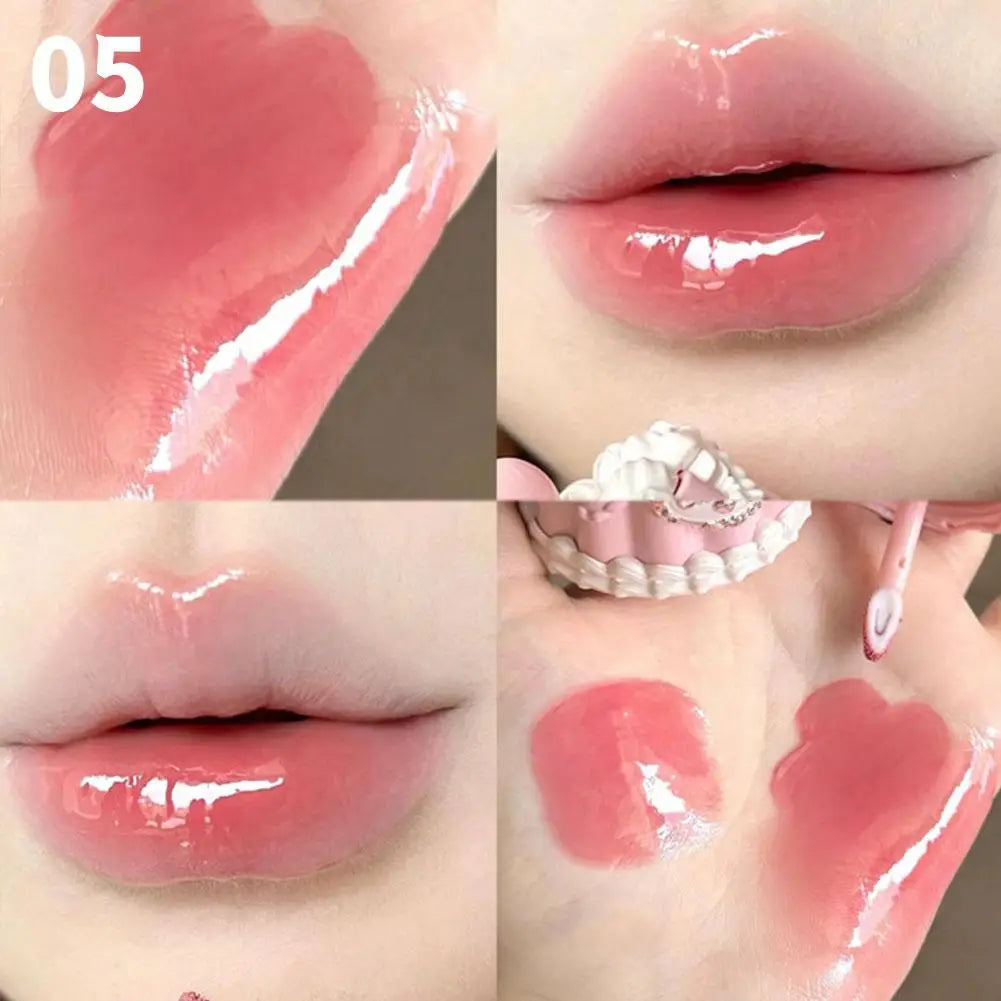 Flower Knows THE SWEETIE BEAR COLLECTION Film Forming Lip Frozen Glaze Lip Essence Honey Light Makeup Lipstick Cosmetics
