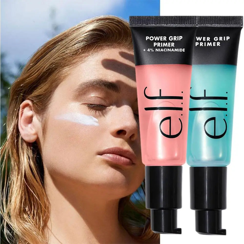 For Elf Power Grip Primer Gel-type Moisturizing Face Primer Firming Makeup Primer Light Texture Beauty Makeup Strong Primer 24ml