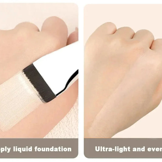 Stainless Steel Makeup Spatula Mixing Stick Foundation Brush Set Eyeshadow Cream Pigment Mixing Tool Face Contour Brush Tool