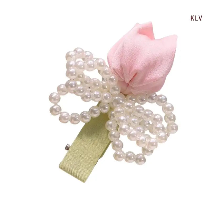 Fashionable Flower Fabric Hair Clip Uniuqe Headwear Hair Accessory Hiarpin For Adding Sophistication To Your Look