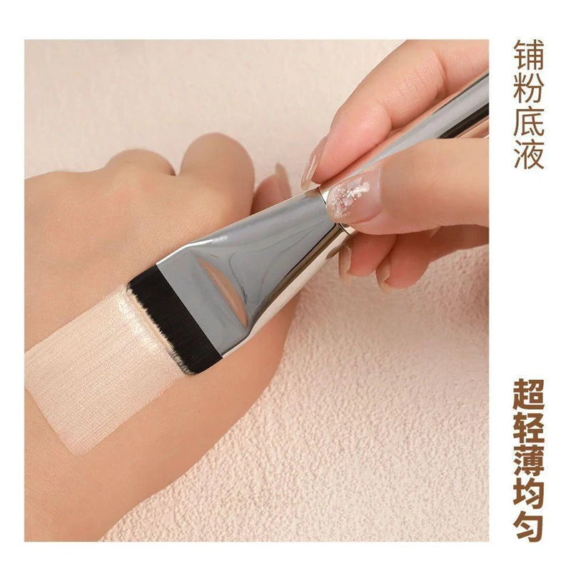 New Foundation Brush Korean Makeup Brush Ultra-thin Single-line Mask Brush Concealer Brush Foundation Brush