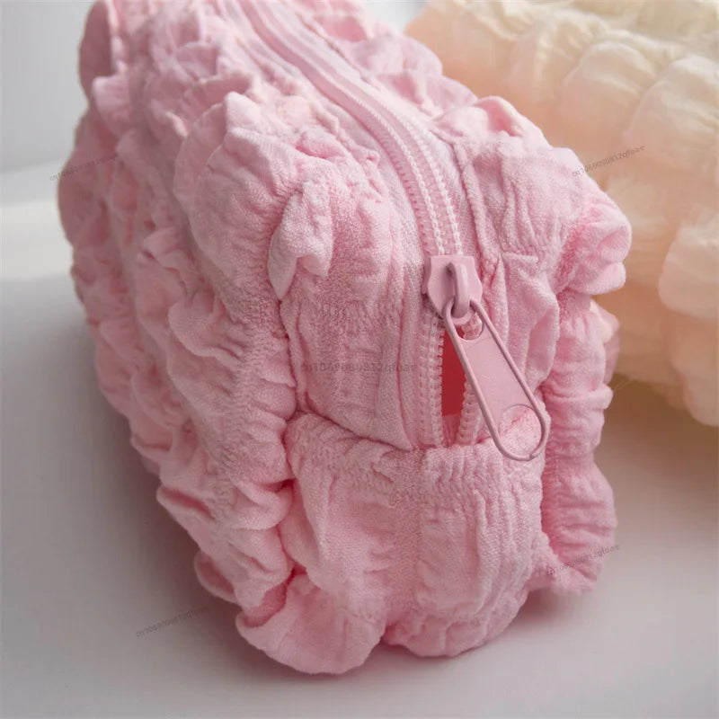 Cute Puffs Pencil Case Bag For Girls Boys Kawaii Stationery Bag Pen Pouch Box Large Capacity Student Back To School Supplies