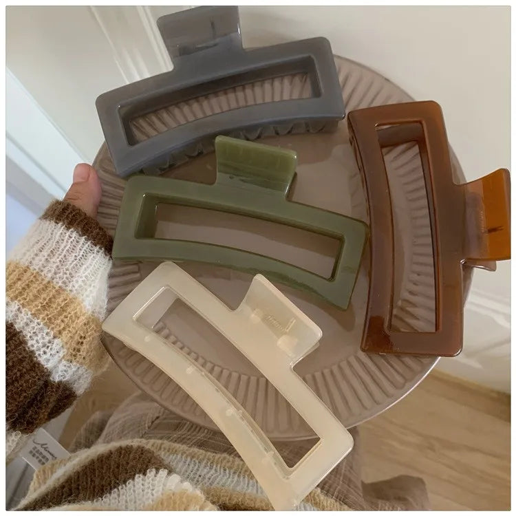 13cm Oversized Girl Hair Clip Simple And Versatile Hair Clip