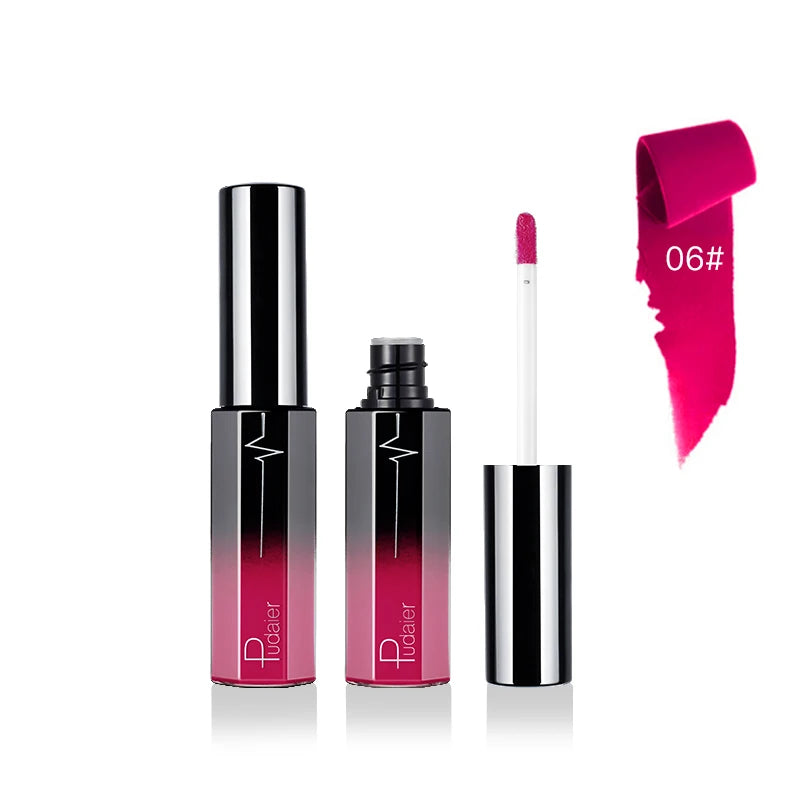 36 Colors Matte Liquid Lipstick Makeup Waterproof Lip Gloss Tint Brillo Labial Cosmetic Rouge A Levre Mat Lip Gloss