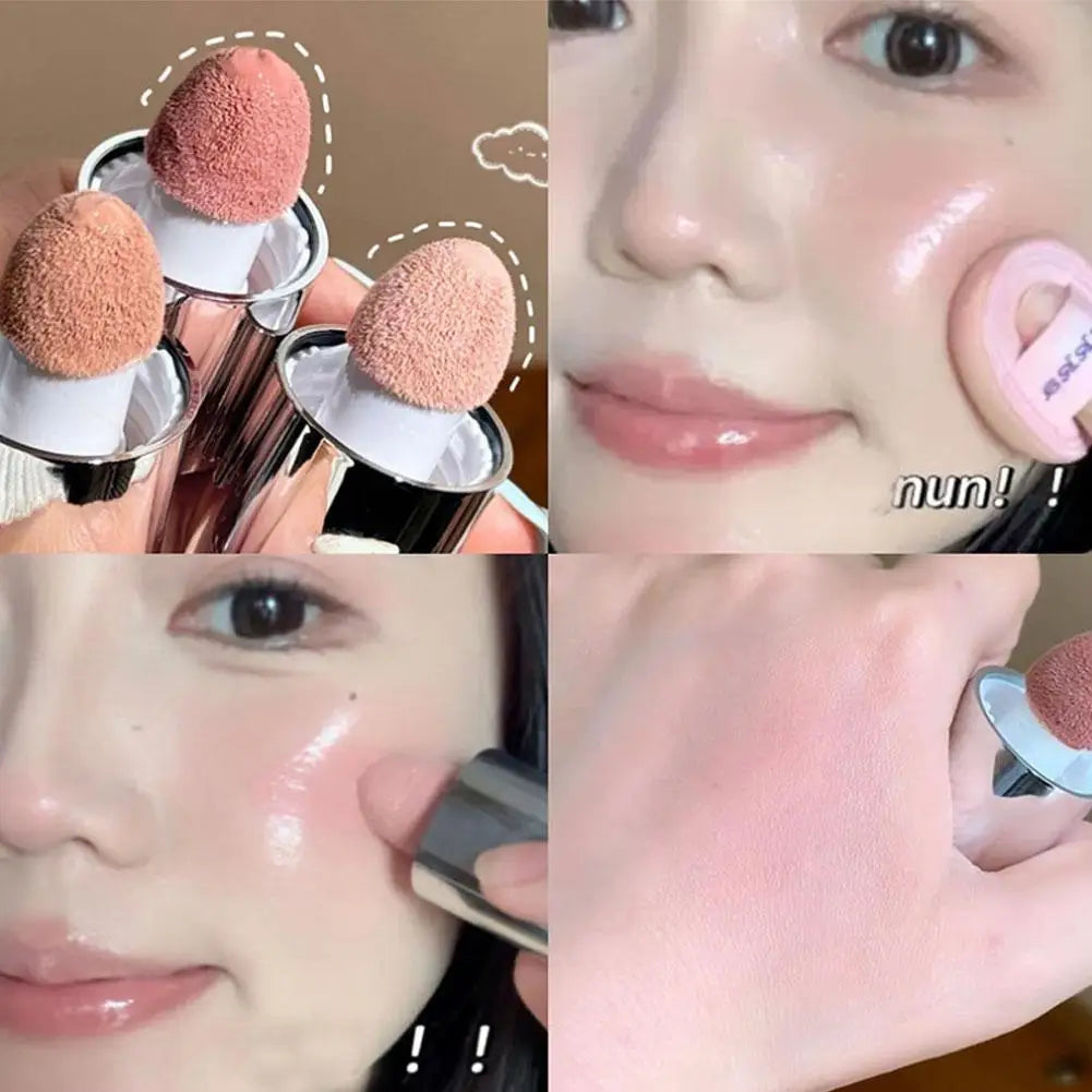 Liquid Blusher Face Contour Highlight Eye Shadow Stick Creamy All-in-one Makeup Waterproof Face Silky Texture Blush W0N3