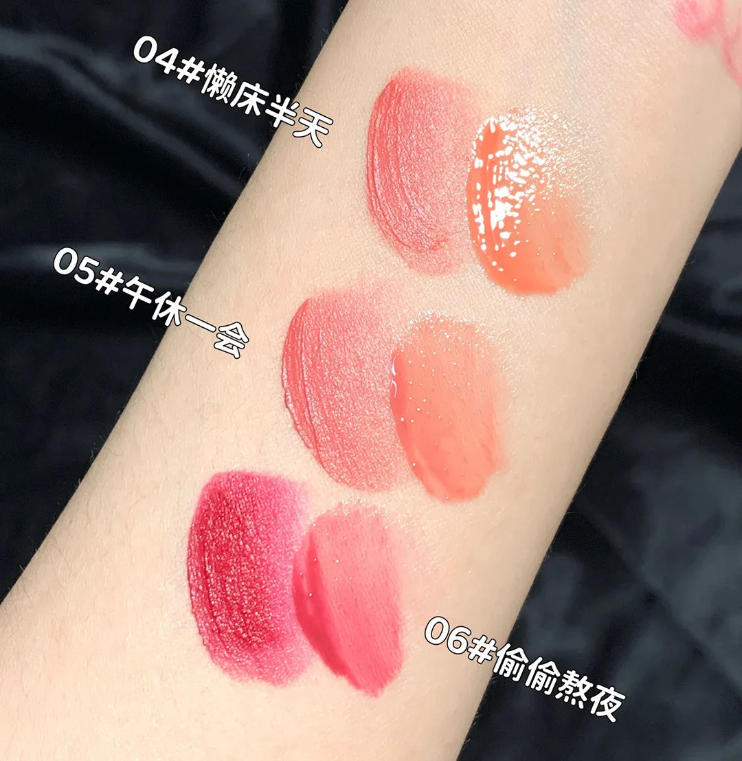 2-in-1 Matte Lipstick – Double Headed Lip Glaze, Moisturizing & Sweatproof