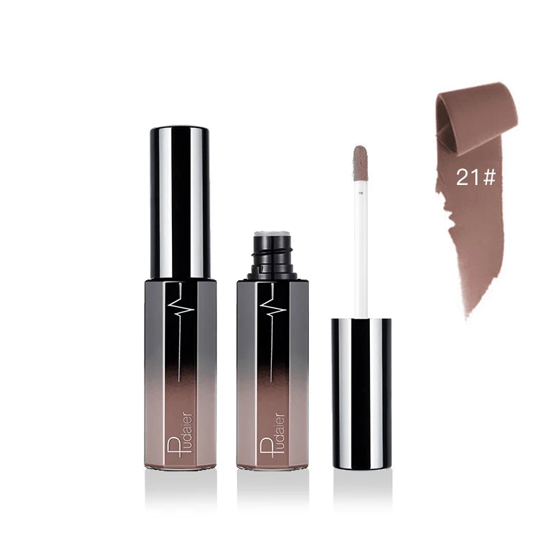 36 Colors Matte Liquid Lipstick Makeup Waterproof Lip Gloss Tint Brillo Labial Cosmetic Rouge A Levre Mat Lip Gloss