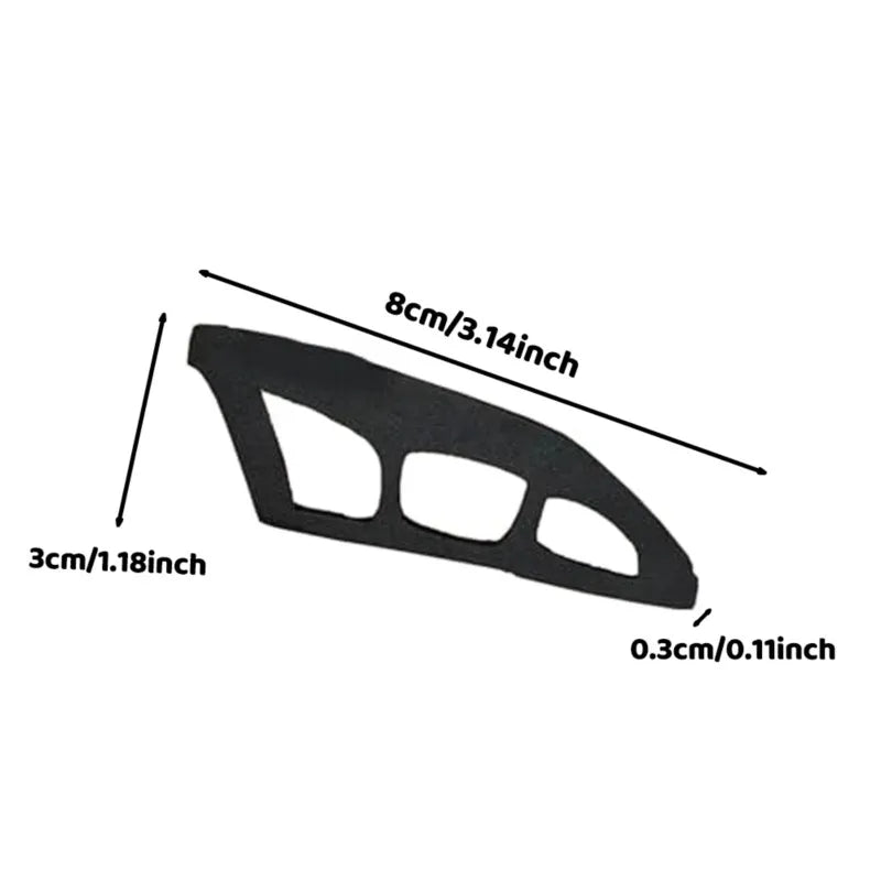 1/2PC Eye Makeup Tool Novice Beauty Assistant With Makeup Brush Universal Eye Shadow Makeup Eyeliner Tools，quick Makeup Template