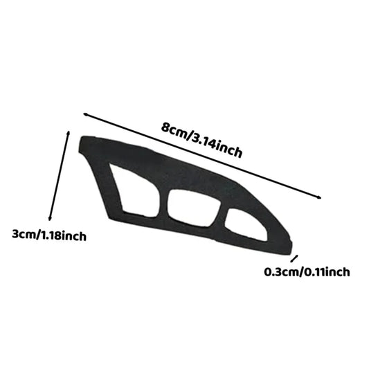 1/2PC Eye Makeup Tool Novice Beauty Assistant With Makeup Brush Universal Eye Shadow Makeup Eyeliner Tools，quick Makeup Template