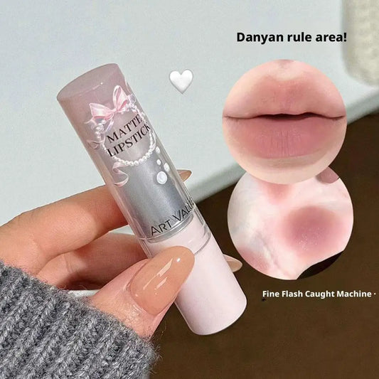 Velvet Brown Finish Matte Lipstick,Super Soft & Ultra Silky Lip Stick,Long Lasting & Moisturizing Vegan Lip Makeup For Wome S9Q2