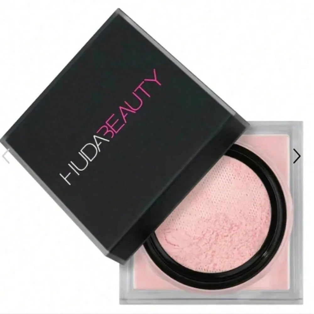 Loose Baking Setting Powder Oil Control Natural Face Matte HUDA Waterproof BrighTening Loose Powder Makeup Cosmetics