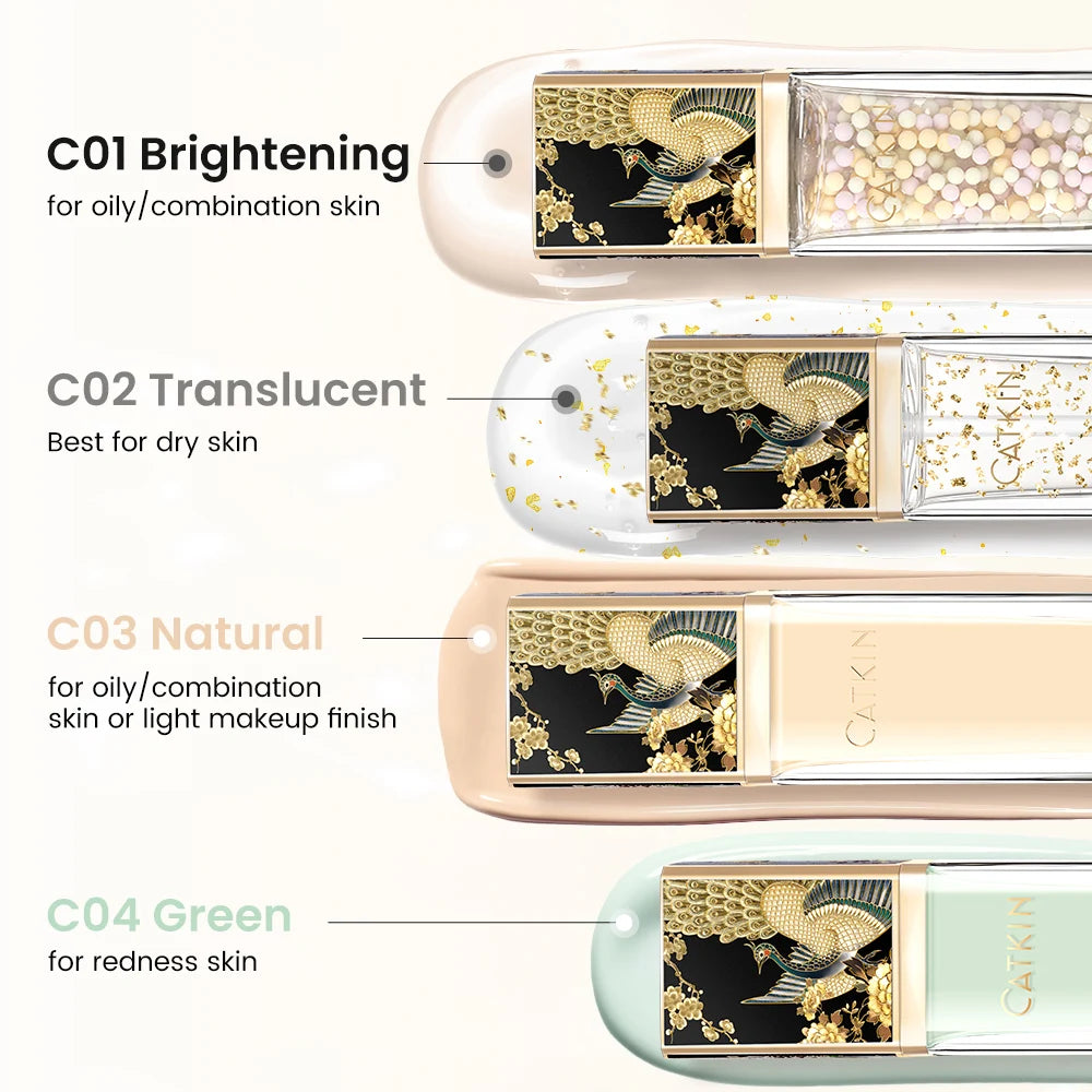 CATKIN Foundation Primer & Gel - Minimizes look of pores, fine lines, and Imperfections, All skin types