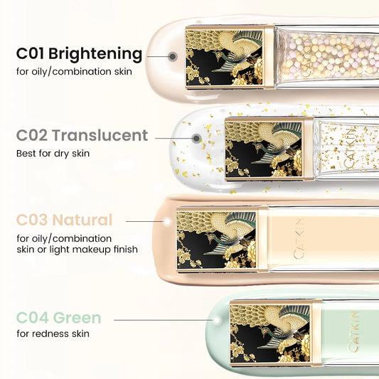 CATKIN Foundation Primer & Gel - Minimizes look of pores, fine lines, and Imperfections, All skin types