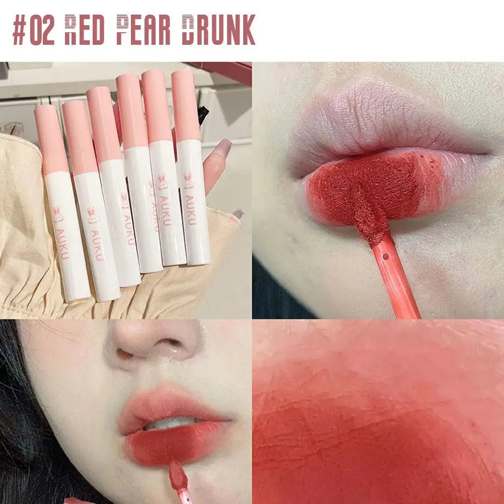 6 PCS Matte Lip Mud Waterproof Long Lasting Makeup Set For Women Lipsticks Set Free Shipping Korean Make Up Beauty Cosmetics