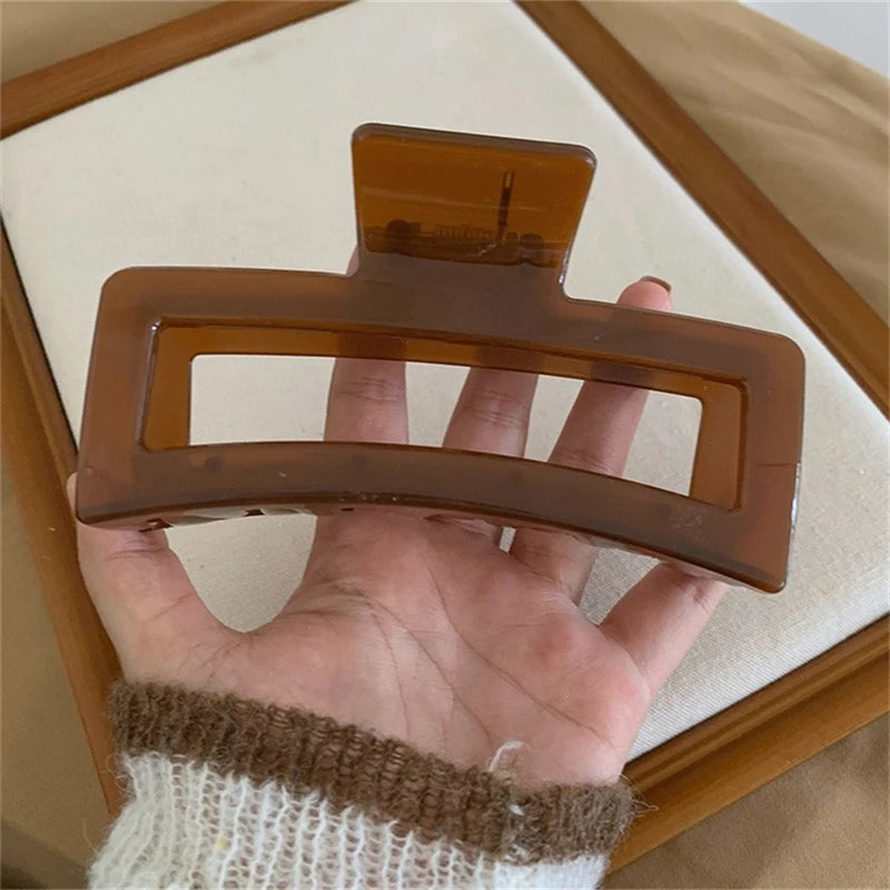 13cm Oversized Girl Hair Clip Simple And Versatile Hair Clip