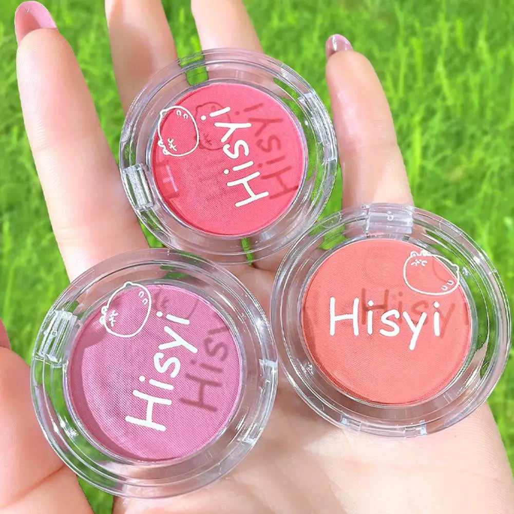Girl Matte Blush Peach Cream Makeup Pink Blush Red Blush Cheek Cosmetics Blush Tint Blusher Cheek Palette Contour Ro W9J3