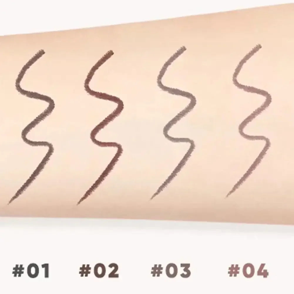 Judydoll Black Brown Waterproof Eyeliner Gel Pen Smooth Not Blooming Lasting Eye Liner Lying Silkworm Pencil Korean Eyes Makeup