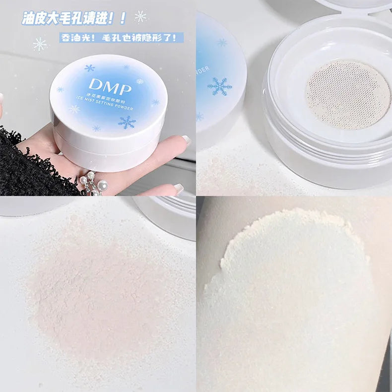 Matte Translucent Loose Powder Waterproof Oil-control Full Coverage Face Makeup Setting Finish Powder Korean Makeup Cosmetics