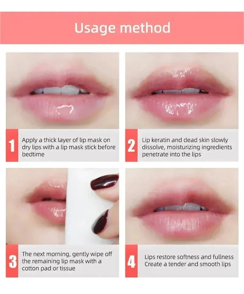 20g Korean Berry Lip Sleeping Mask Night Sleep Maintenance Moisturizing Fade Lip Lines Nourishing 8gx4 Lip Balm Skin 3g Sampls
