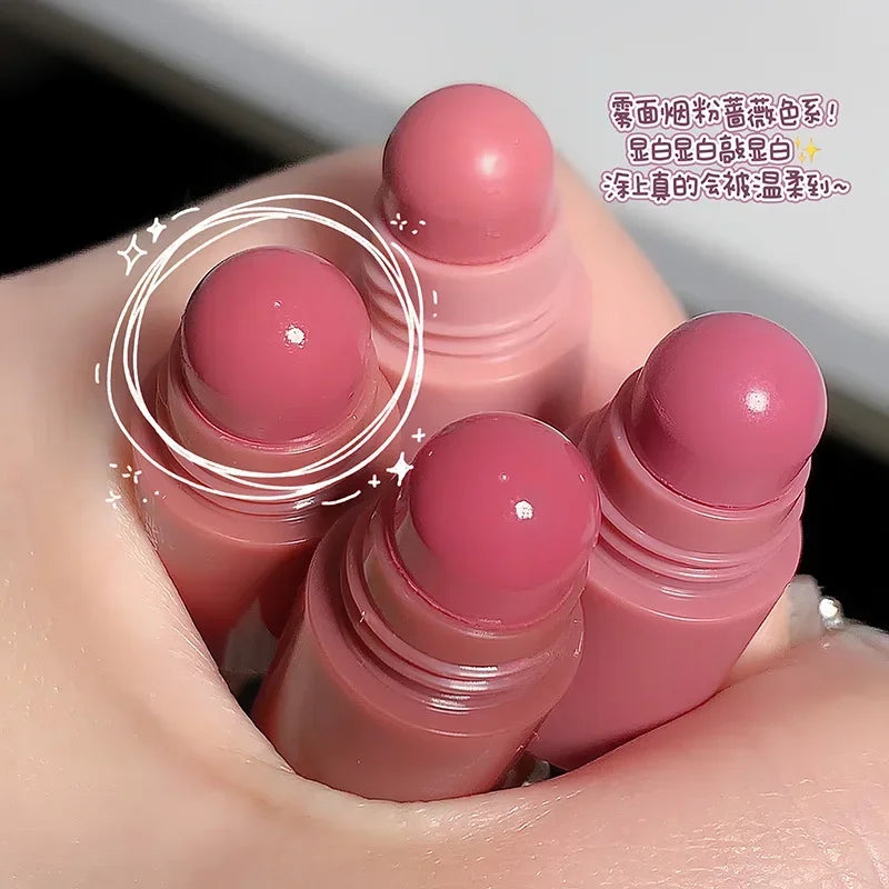 4pcs/set Lipstick Korean Girl Group Crayon Lipstick Long Lasting Matte Lip Makeup Tint Easy To Color 3D Sexy Waterproof Lipgloss