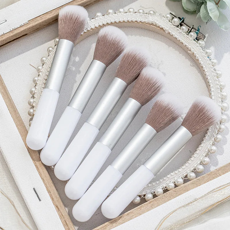 Matte 4-color Blush Palette Pink Purple Waterproof Natural Nude Makeup Cheek Outline Contour Carmine Purple Series Blusher