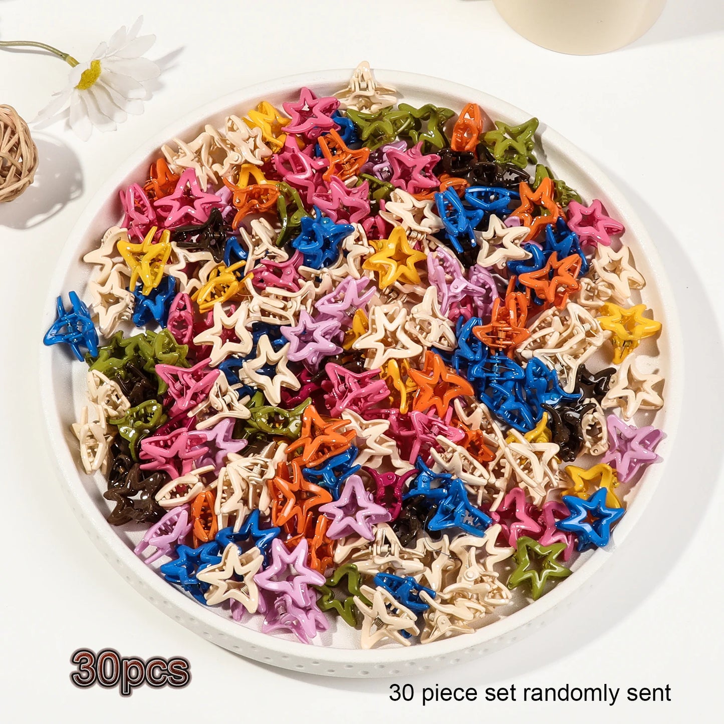 20 PCS Small Hair Clips for Women & Girls, Durable Matte Claw Clips for Thin Hair, Strong Hold NonSlip Cute Mini Hair Clips