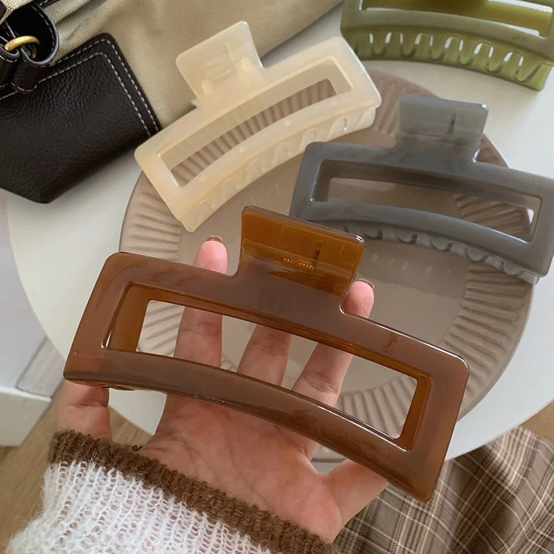 13cm Oversized Girl Hair Clip Simple And Versatile Hair Clip