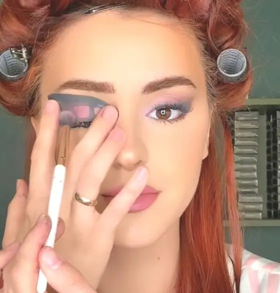 1/2PC Eye Makeup Tool Novice Beauty Assistant With Makeup Brush Universal Eye Shadow Makeup Eyeliner Tools，quick Makeup Template