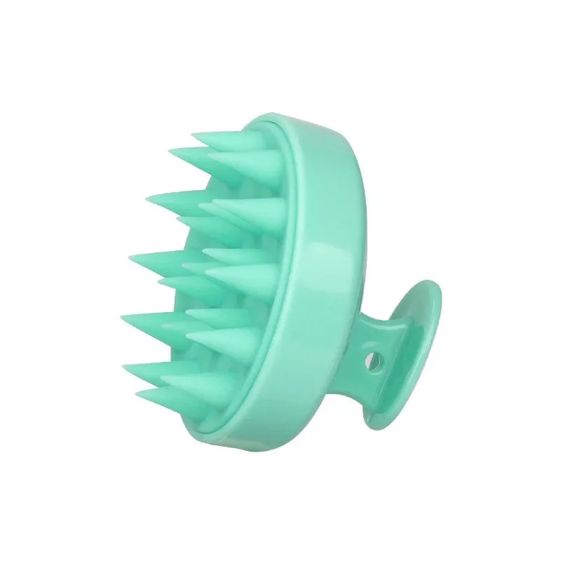 Silicone Shampoo Brush Scalp Antipruritic Massage Hair Washing Combs Body Cleansing Exfoliator Bathing Brushes Hairdressing Tool