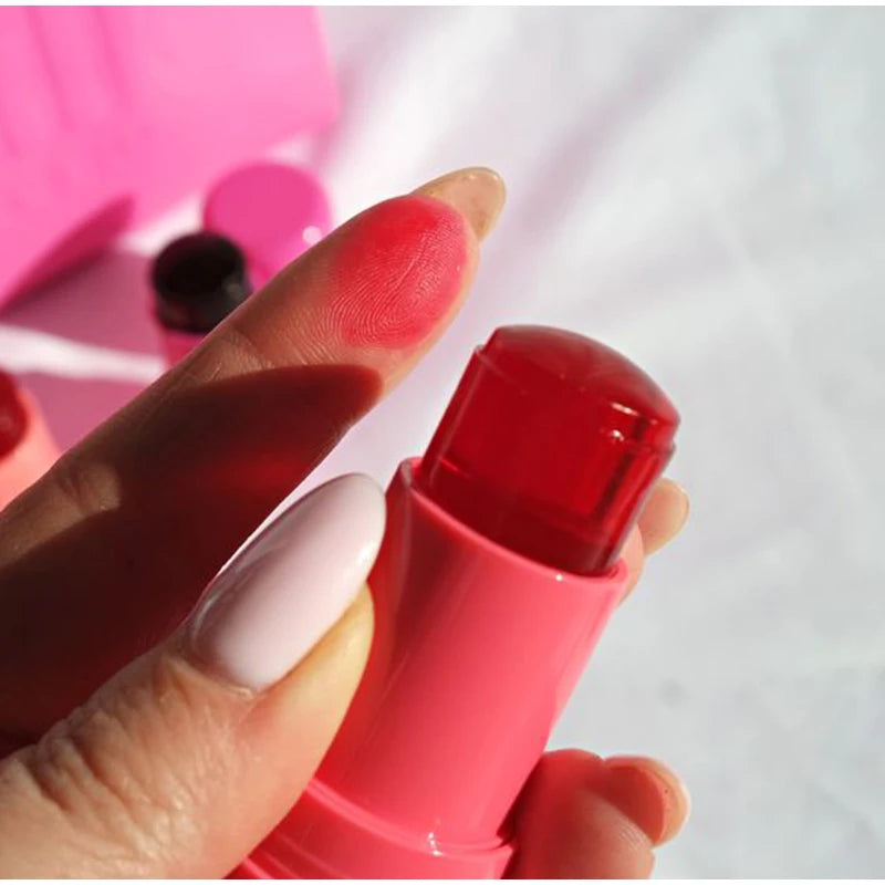 Moisturizing Jelly Tint Stick – Long Lasting 3-in-1 Blush & Lip Color