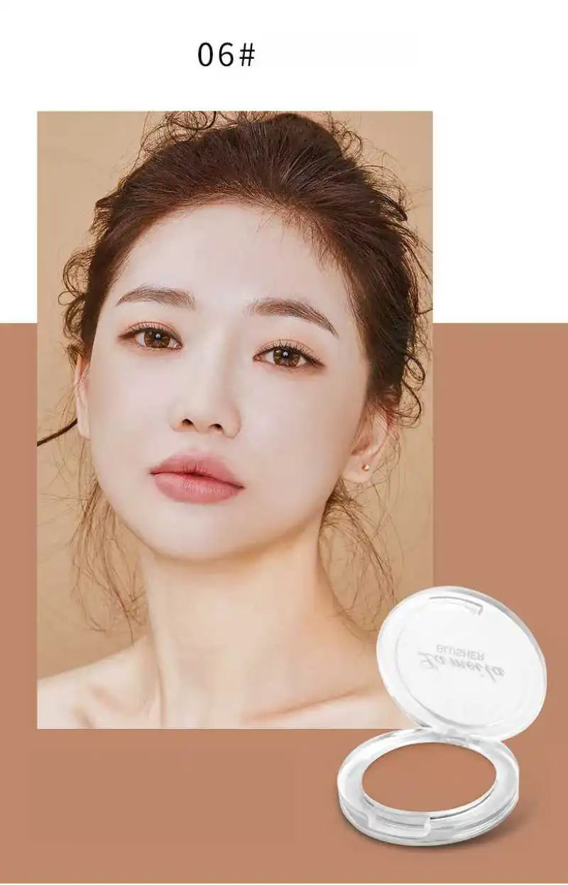 Blush Waterproof Sweat-proof Blusher Natural Monochrome Blush Palette Long-lasting Face Contour Natural Makeup Women Girls