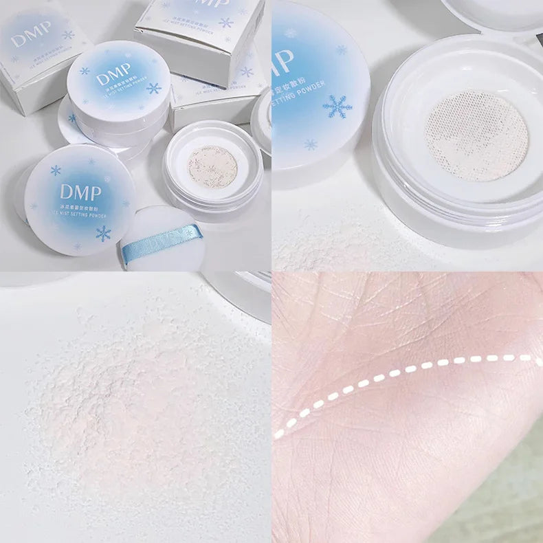 Matte Translucent Loose Powder Waterproof Oil-control Full Coverage Face Makeup Setting Finish Powder Korean Makeup Cosmetics