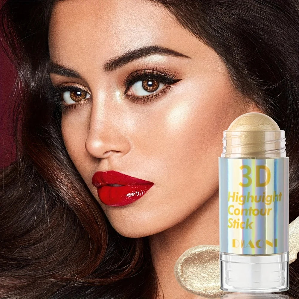 Water Light Highlighter Stick Blush Stick Make Up Face Body Glitter Illuminator Cosmetics Face Contour Brighten Makeup