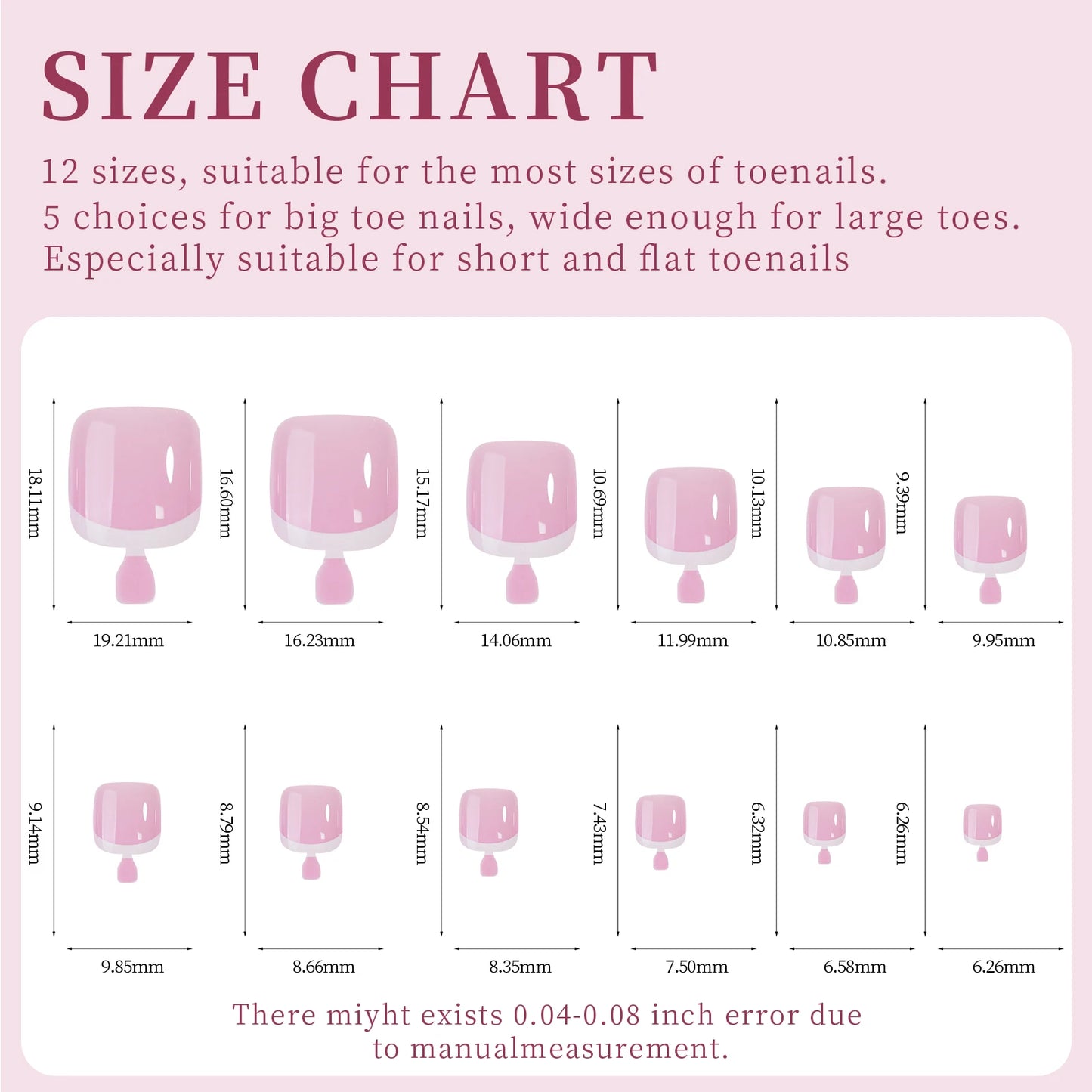 9 Palace lattice Almond Blend French Fake nails Simple Oval nude powder full cover press nails white edge Artificial removable