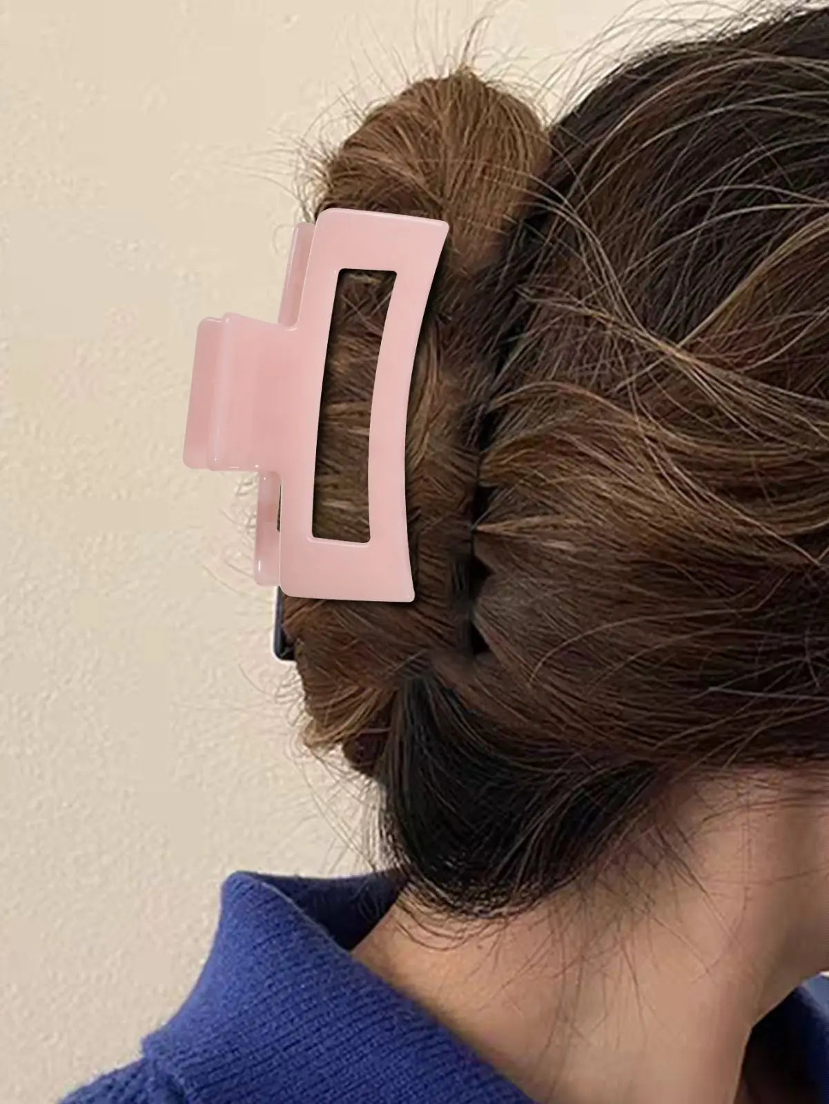 5 Pcs Mixed Colors And Shapes Big Hair Claw Clips for Women Girls Thin Thick Curly Hair, Strong Hold Jaw Clips.