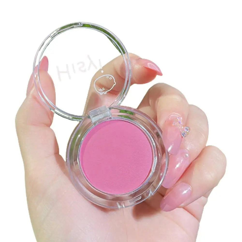 Girl Matte Blush Peach Cream Makeup Pink Blush Red Blush Cheek Cosmetics Blush Tint Blusher Cheek Palette Contour Ro W9J3