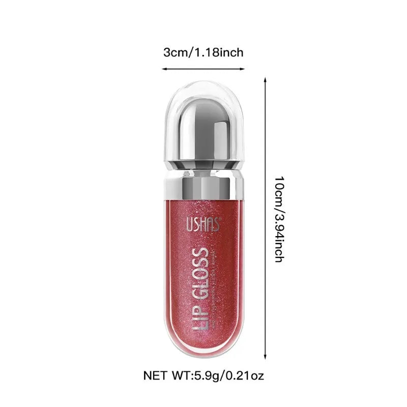 12 Colors Glitter Lips Gloss Long Lasting Diamond Pearlescent Metallic Liquid Lipstick Moisturizing Lip Glaze Cosmetics makeup