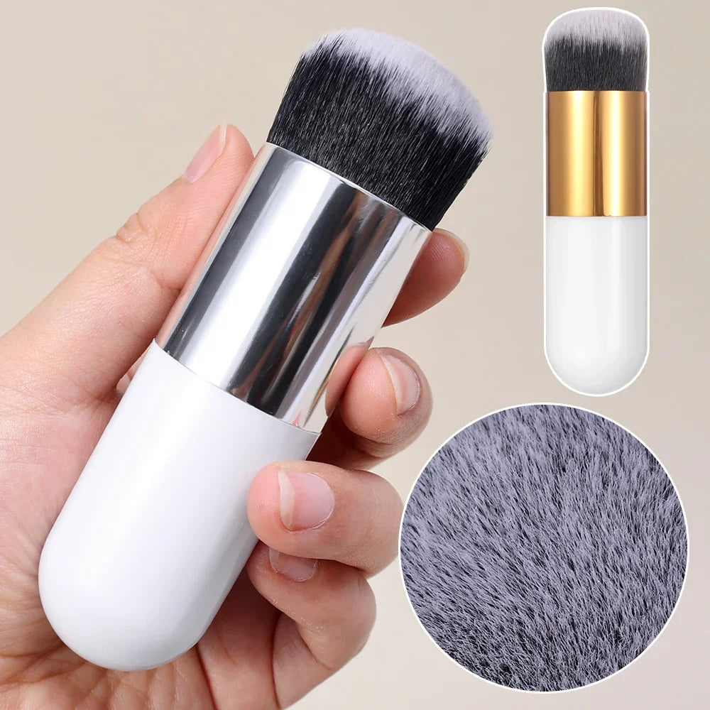 Makeup Brushes Face Foundation Loose Powder Concealer Blending Blush Soft Base Brush Professional Cosmetic Beauty Makeup Tools