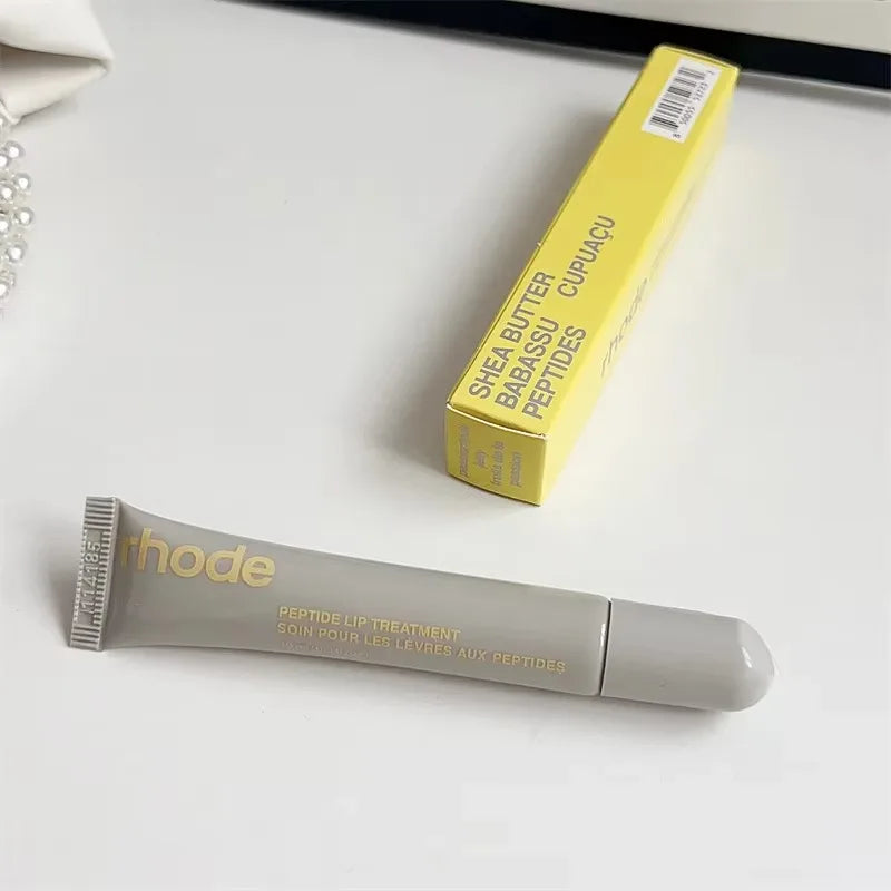 Rhodee Blusher Rouge Powder Pocket Blush Lip Gloss Cheek Hydrating Stick Natural Cream Lipstick Cheek Easy Apply Color Makeup