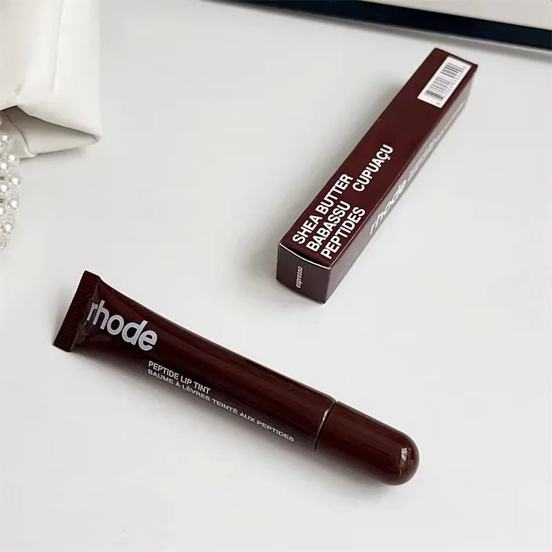 Rhodee Blusher Rouge Powder Pocket Blush Lip Gloss Cheek Hydrating Stick Natural Cream Lipstick Cheek Easy Apply Color Makeup