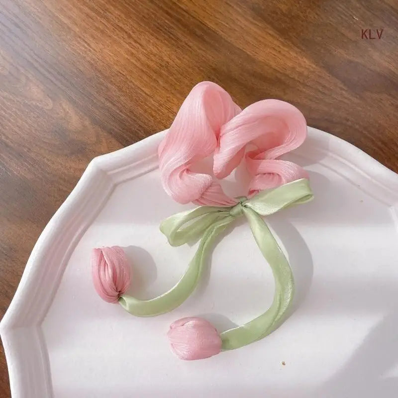 Fashionable Flower Fabric Hair Clip Uniuqe Headwear Hair Accessory Hiarpin For Adding Sophistication To Your Look
