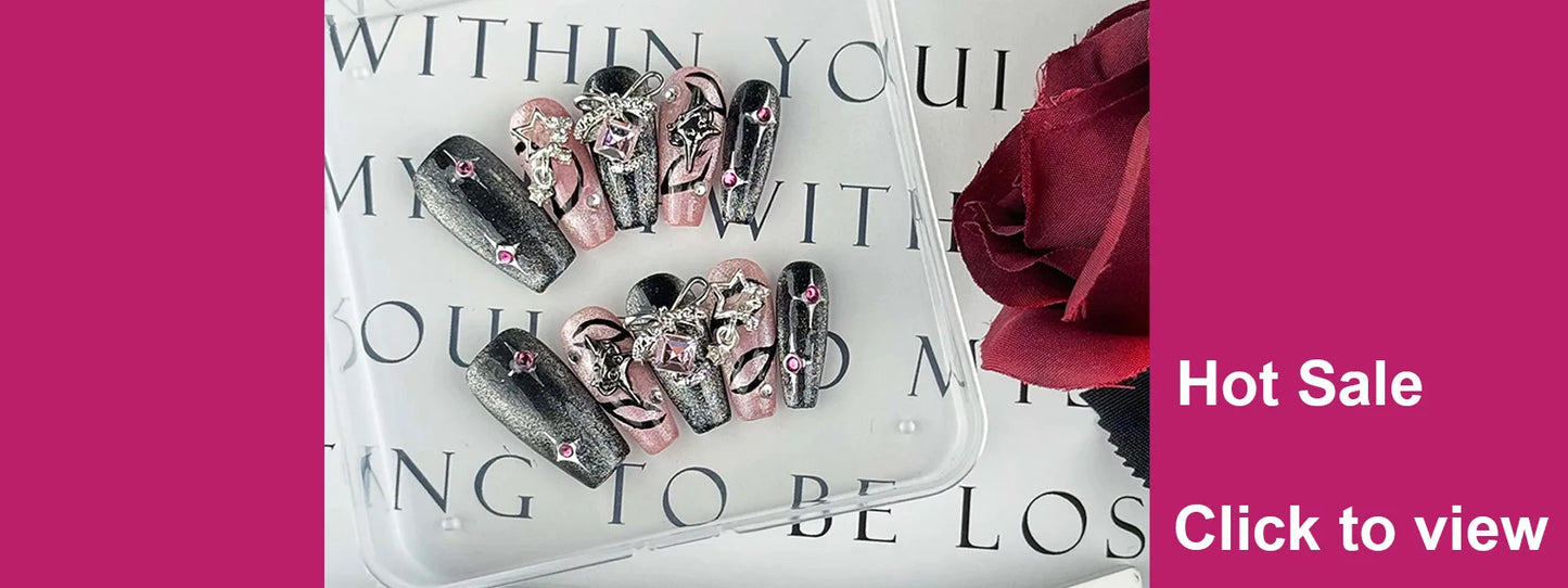 Handmade Pink French False Press On Nails Full Cover Ballerina Almond Manicuree Decoration Wearable Artificial Nails