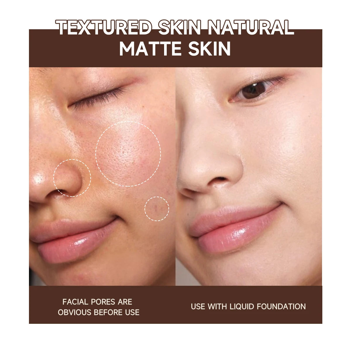 Invisible Pore Base Stick Makeup Concealer Isolation Makeup Front Pore Base Modifying Skin Color Primer Makeup Cream