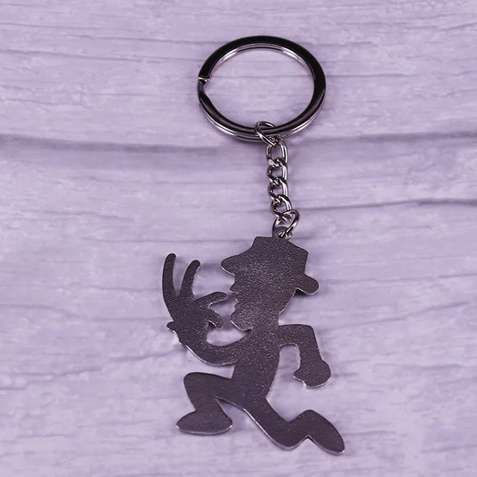 Horror movie The Street killer Freddy keychain a horror movie enthusiast accessory