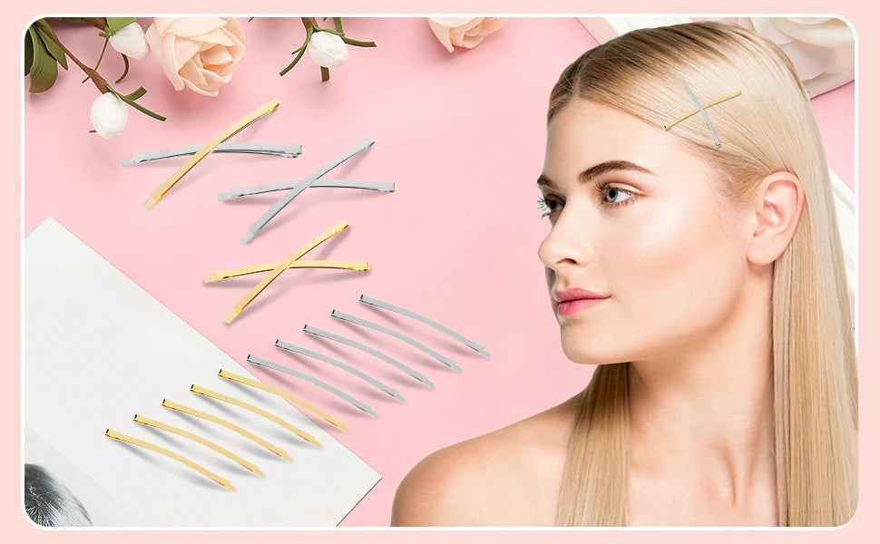 1pc Metal Diy Snap Hair Clips Girls Hair Clip Snap Hair Clipsgirls Hair Clipdiy Hair Clipshair Claw Barrette Pinwomens Hairgrips