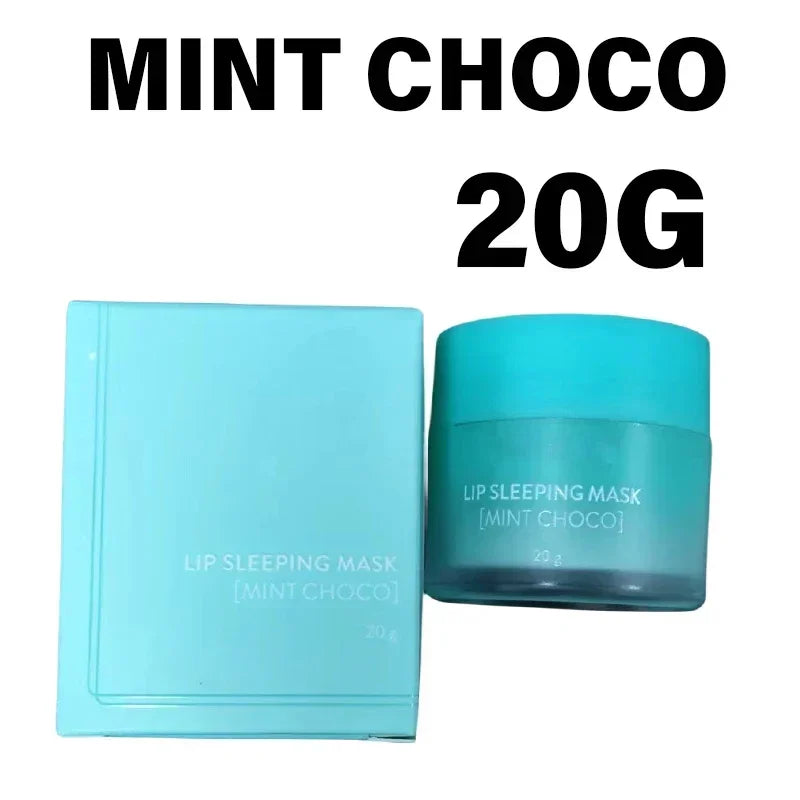 20g Korean Berry Lip Sleeping Mask Night Sleep Maintenance Moisturizing Fade Lip Lines Nourishing 8gx4 Lip Balm Skin 3g Sampls